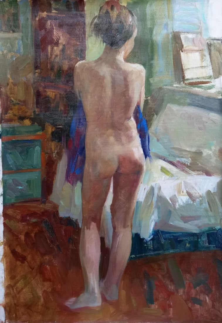 Oil painting Figure Alex Ditriev - 2