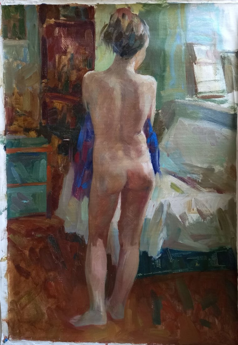 Oil painting Figure Alex Ditriev - 6
