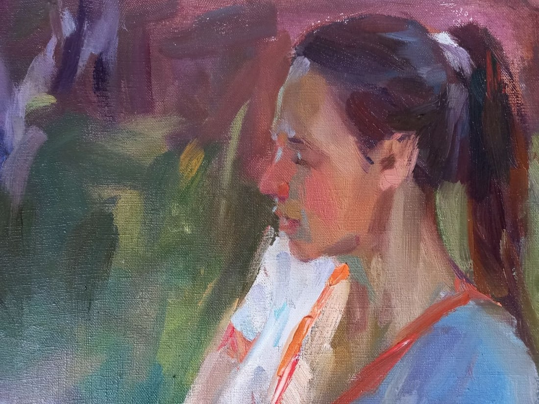 Oil painting Tatiana Alex Ditriev - 2