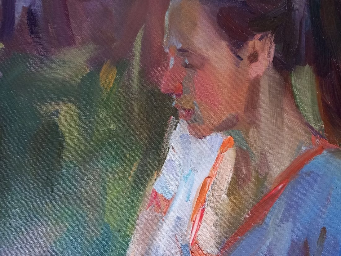 Oil painting Tatiana Alex Ditriev - 5