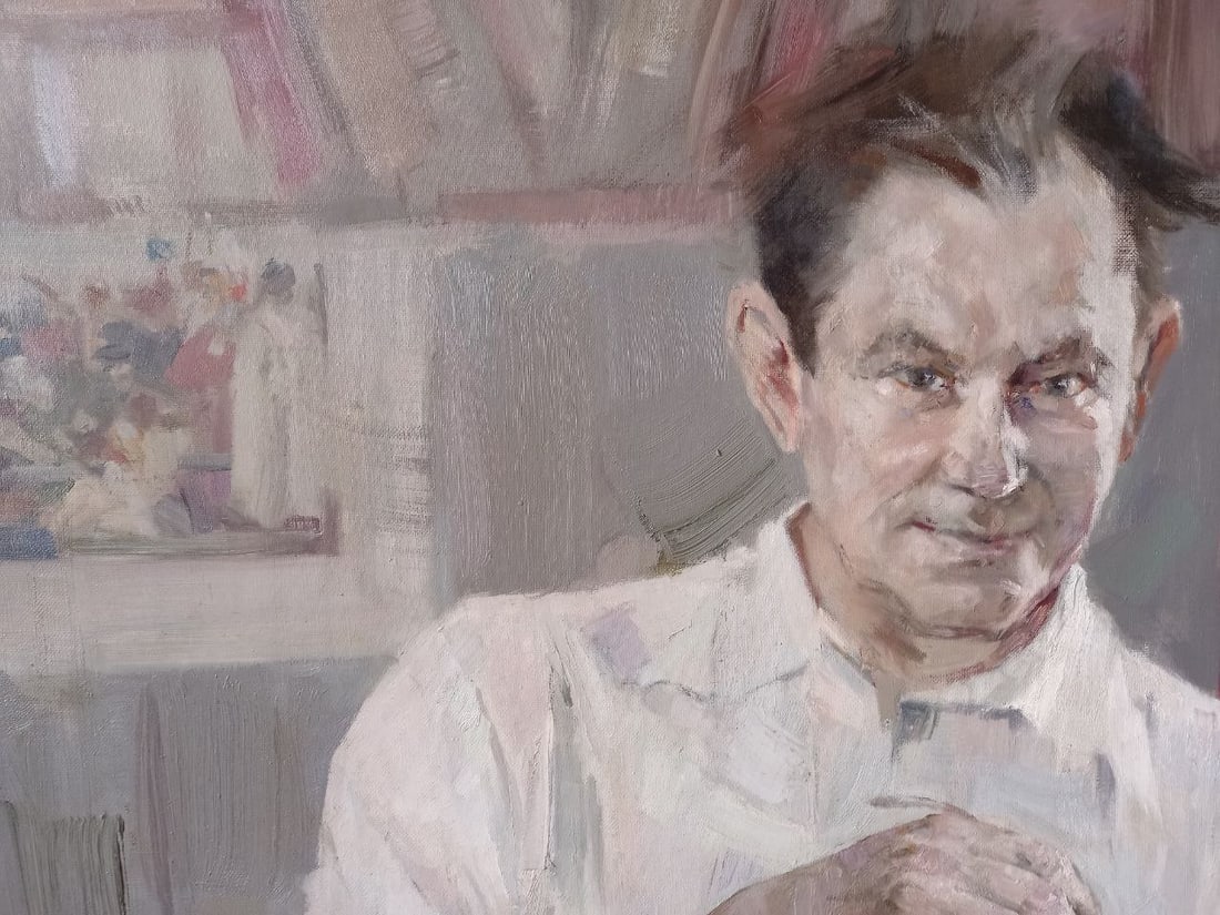 Oil painting This is my bachelor's thesis Alex Ditriev - 2