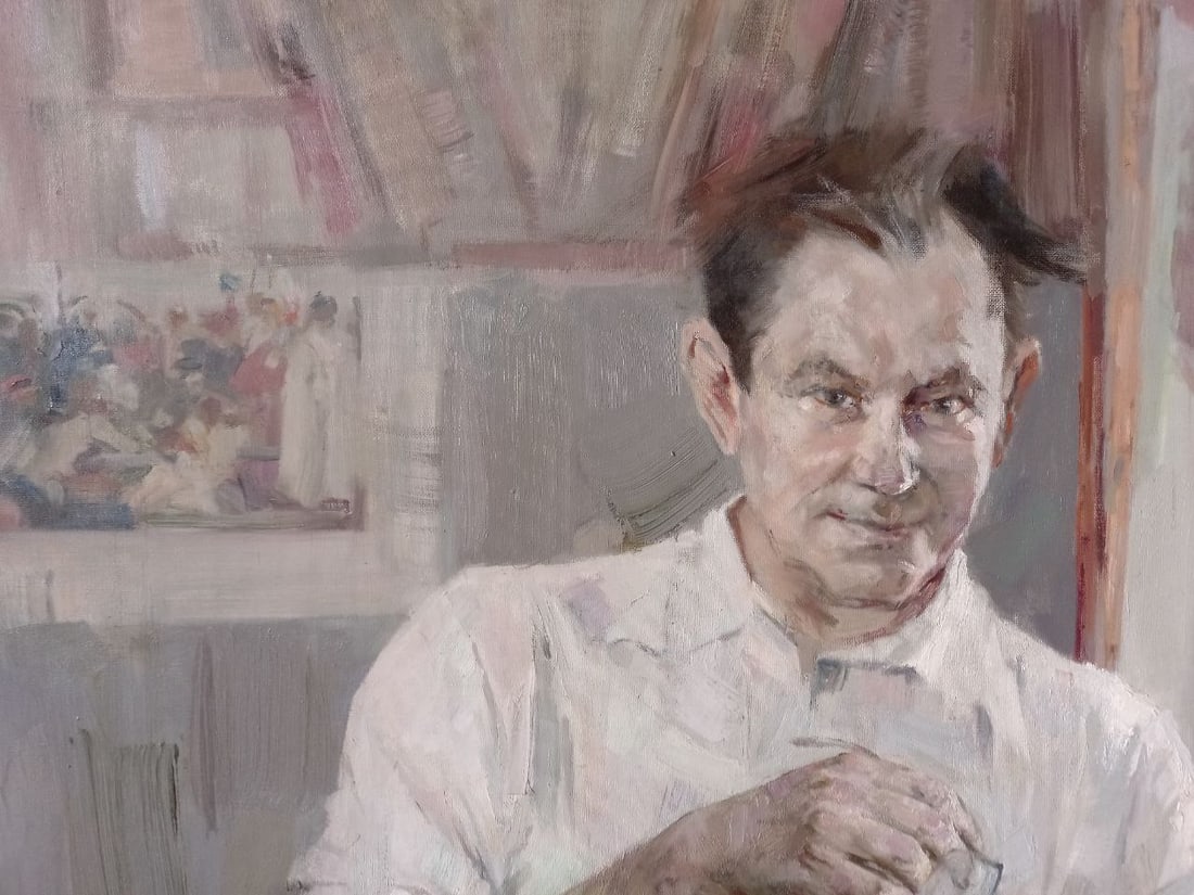 Oil painting This is my bachelor's thesis Alex Ditriev - 3