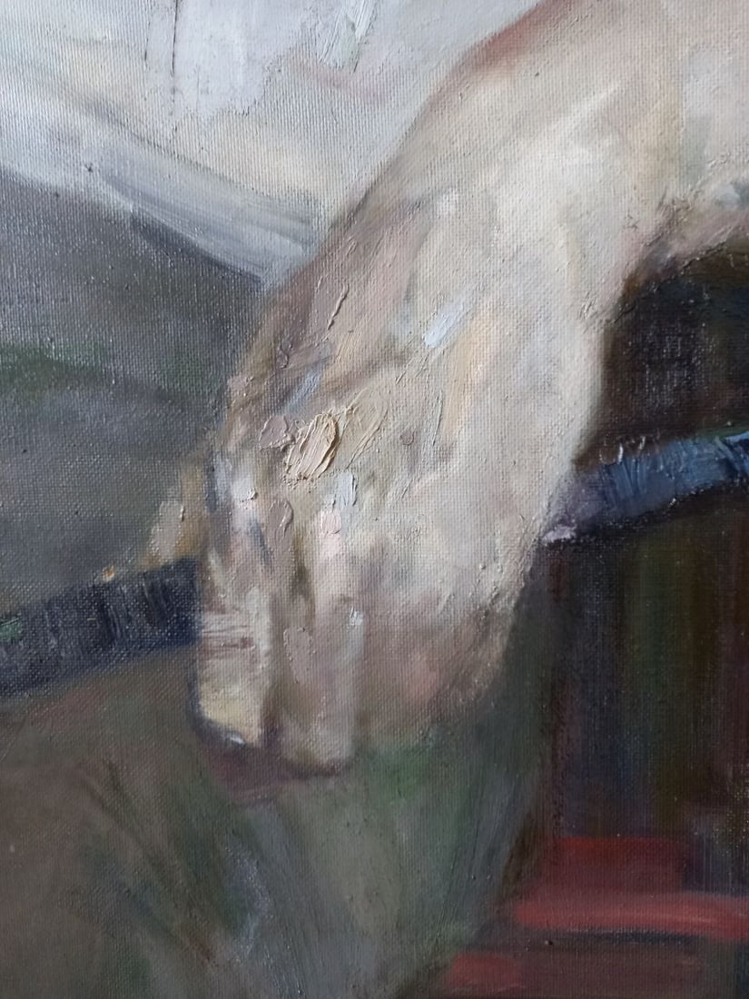 Oil painting This is my bachelor's thesis Alex Ditriev - 6