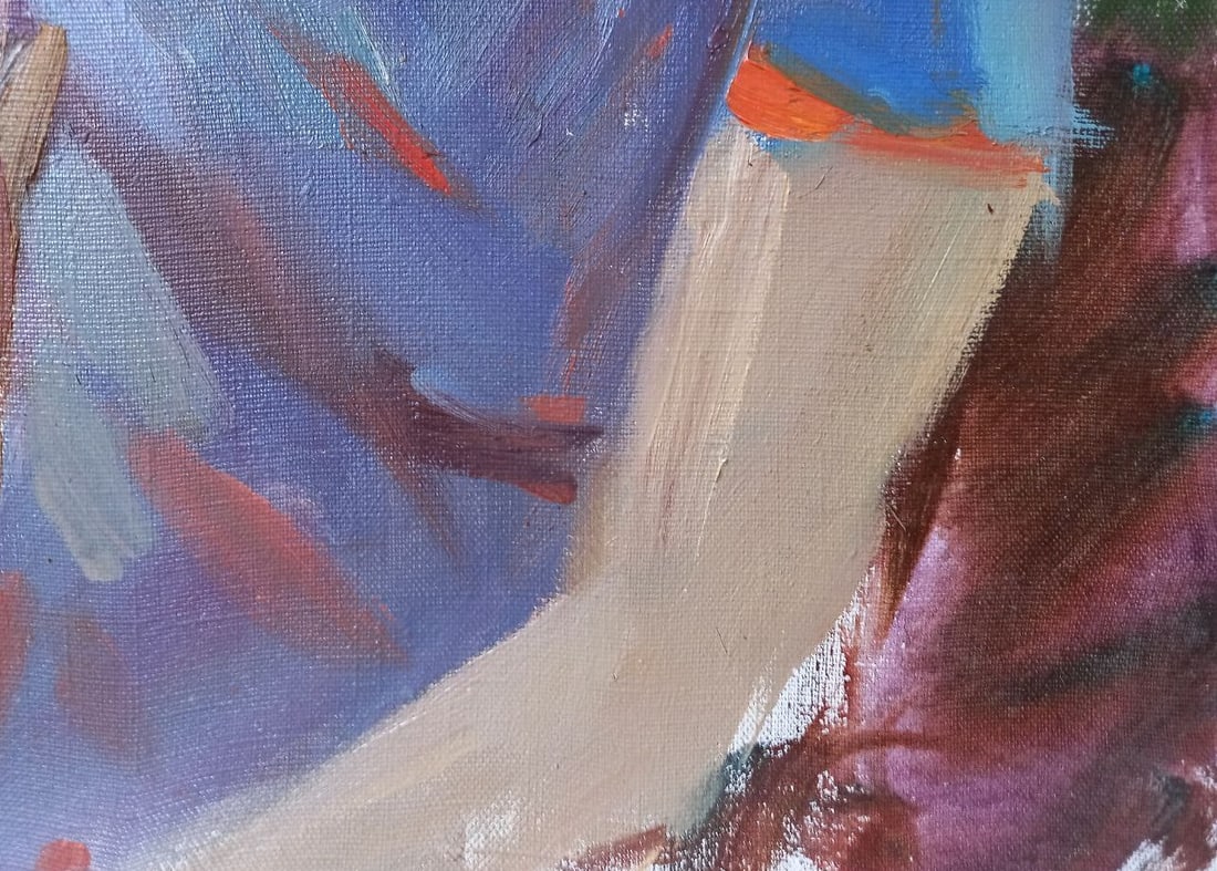 Oil painting Tanyusha dreamed Alex Ditriev - 3