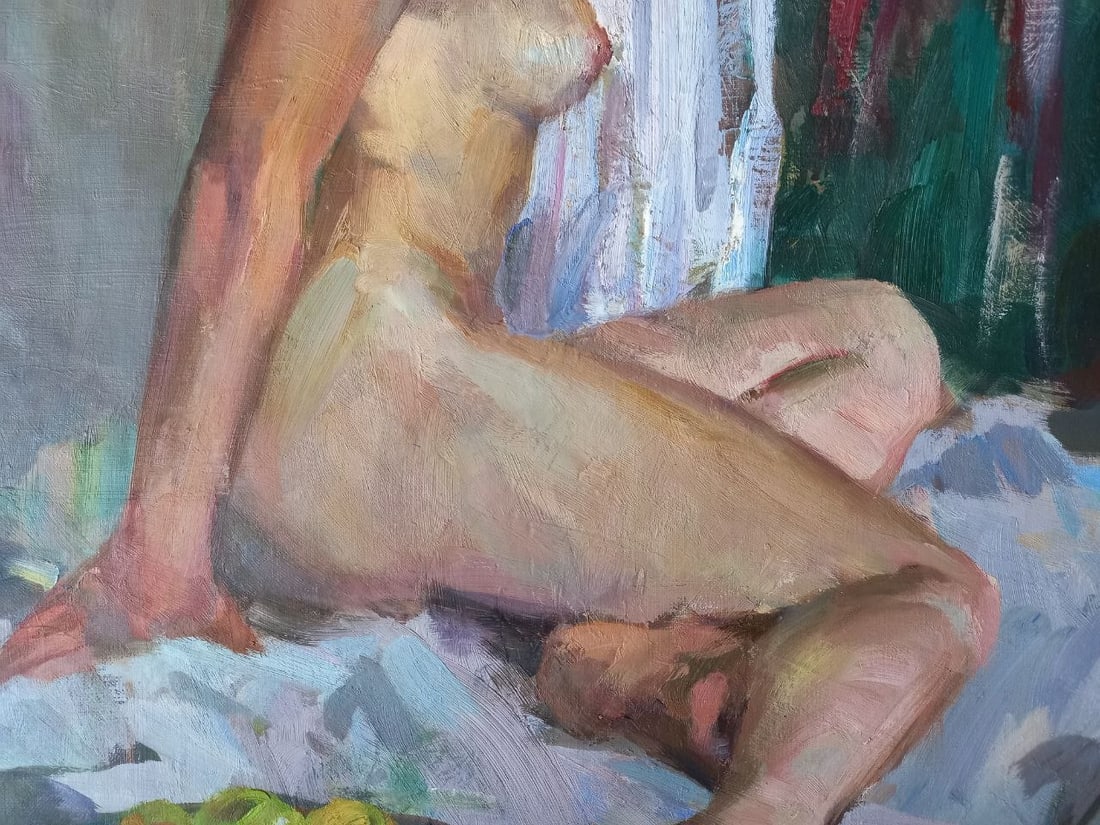 Oil painting Figure Alex Ditriev - 4