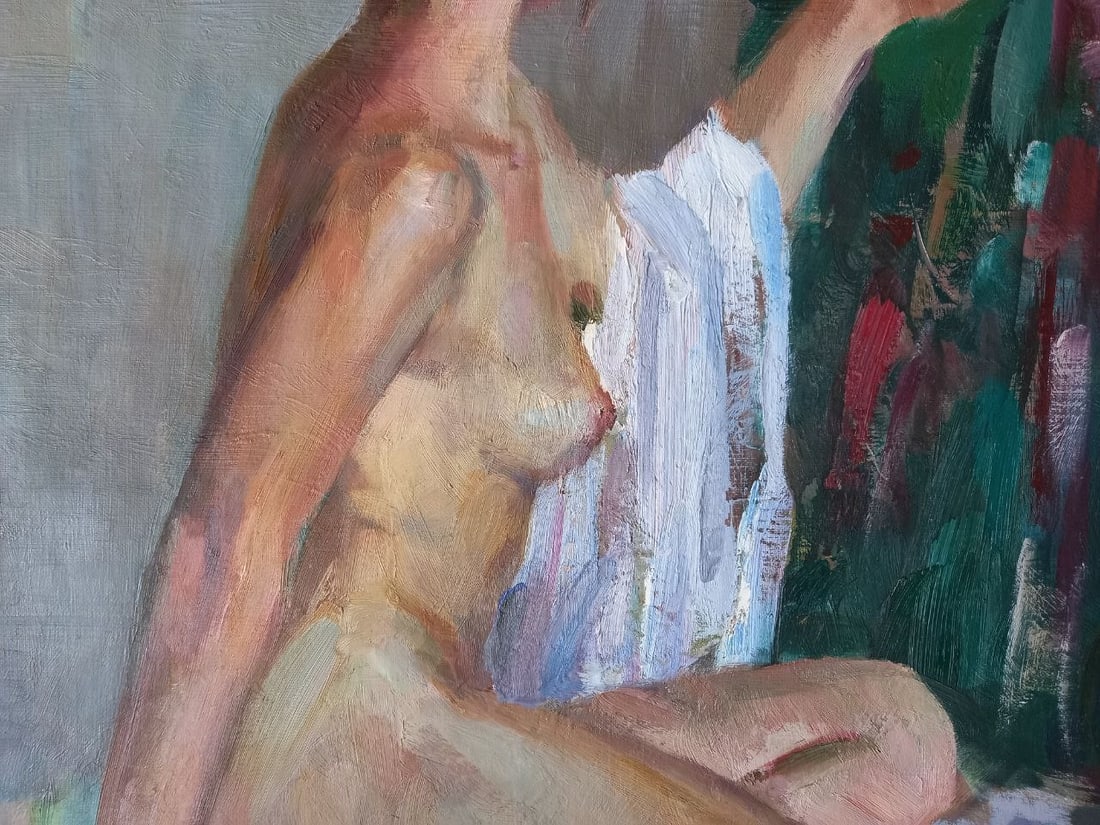 Oil painting Figure Alex Ditriev - 5