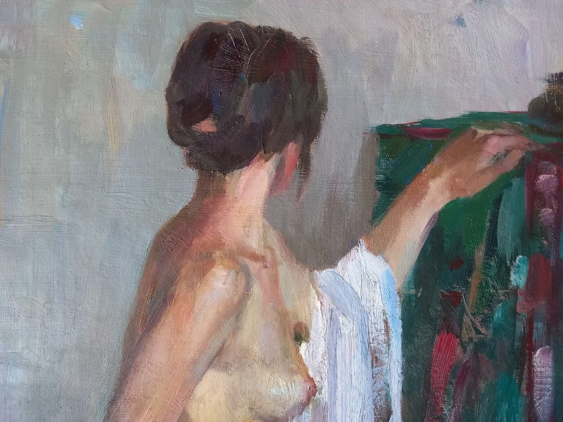 Oil painting Figure Alex Ditriev - 7