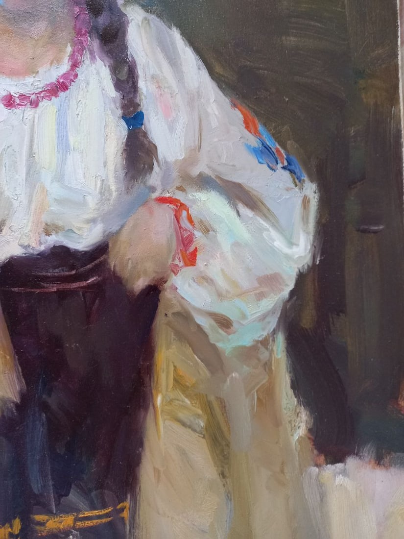 Oil painting Dinner Alex Ditriev - 9