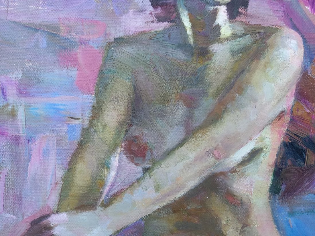 Oil painting Figure with a jug Alex Ditriev - 4