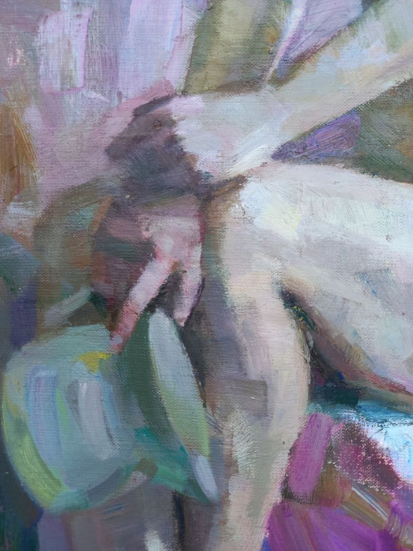 Oil painting Figure with a jug Alex Ditriev - 8