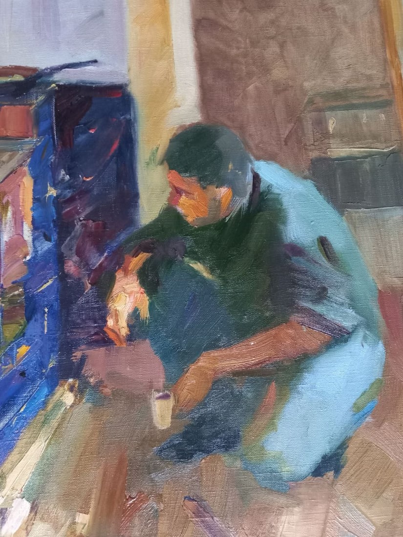 Oil painting After the Plein Air Alex Ditriev - 4