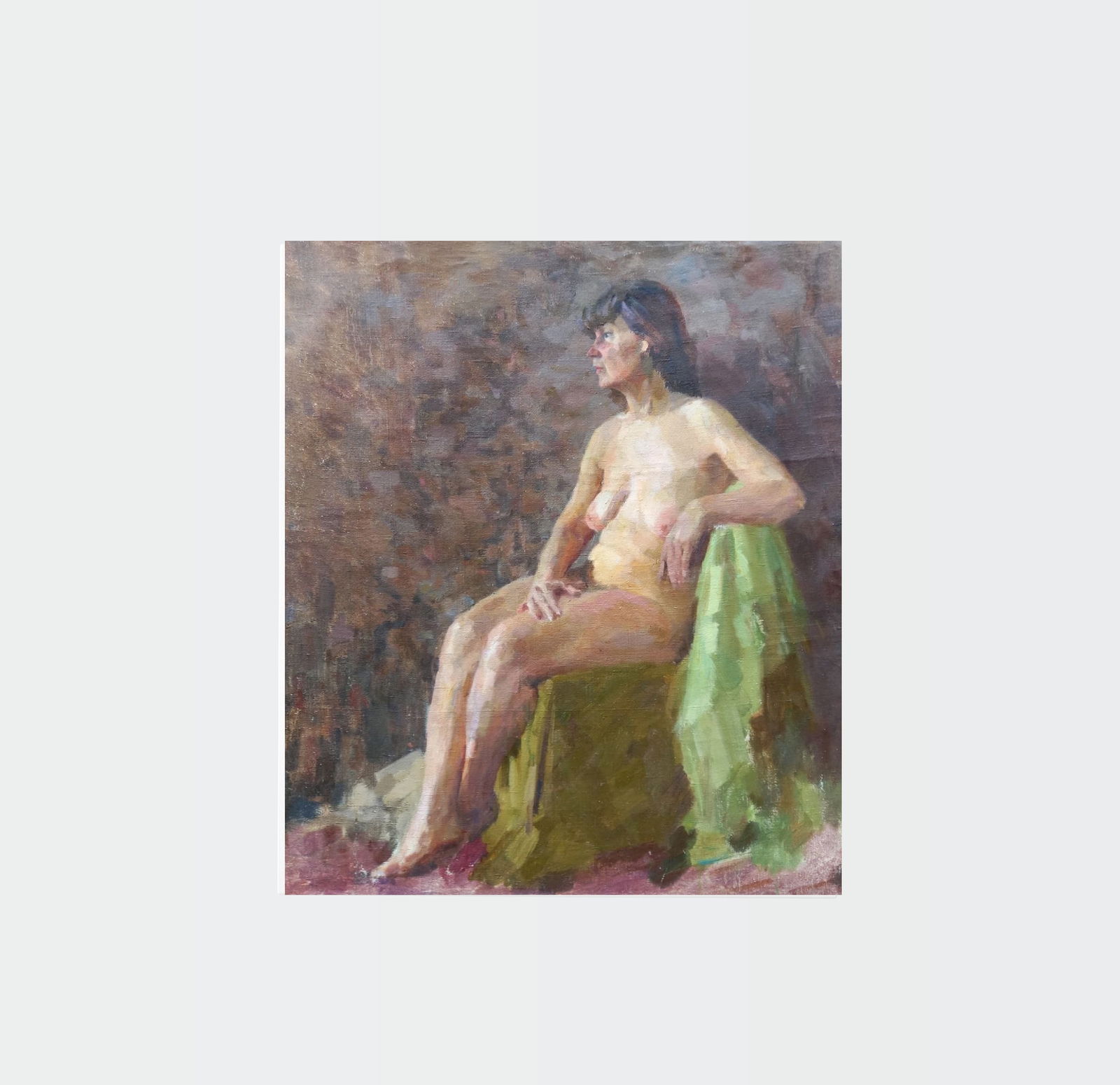 Oil painting Figure model Alex Ditriev - 2