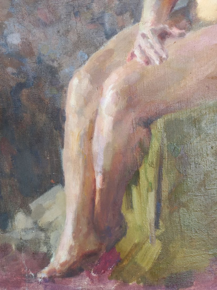 Oil painting Figure model Alex Ditriev - 6