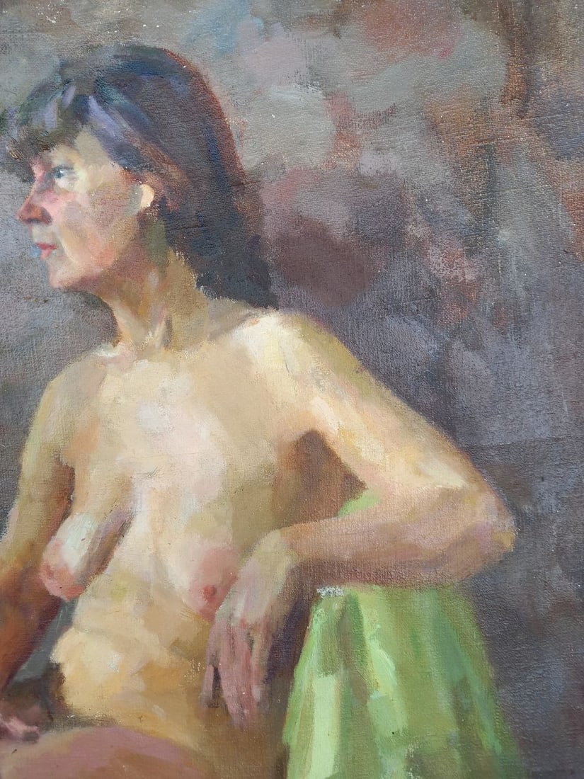 Oil painting Figure model Alex Ditriev - 7