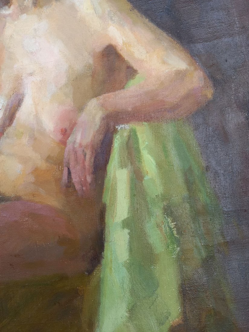 Oil painting Figure model Alex Ditriev - 8