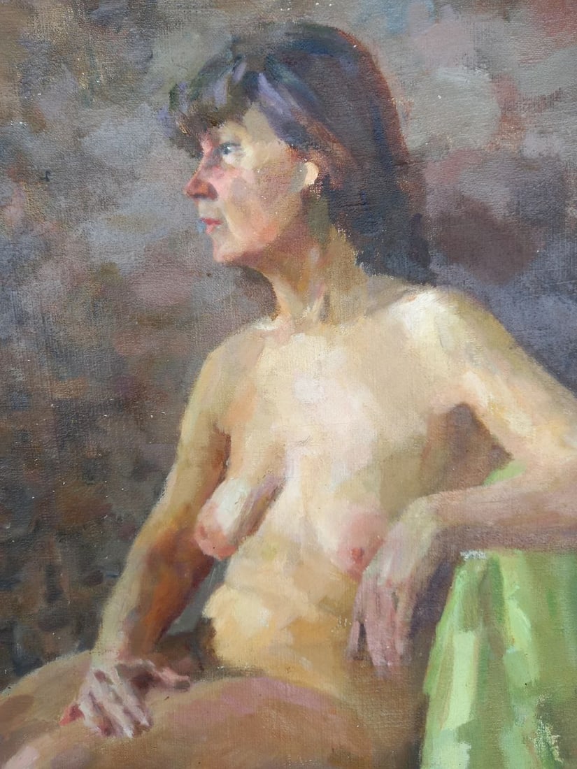 Oil painting Figure model Alex Ditriev - 9