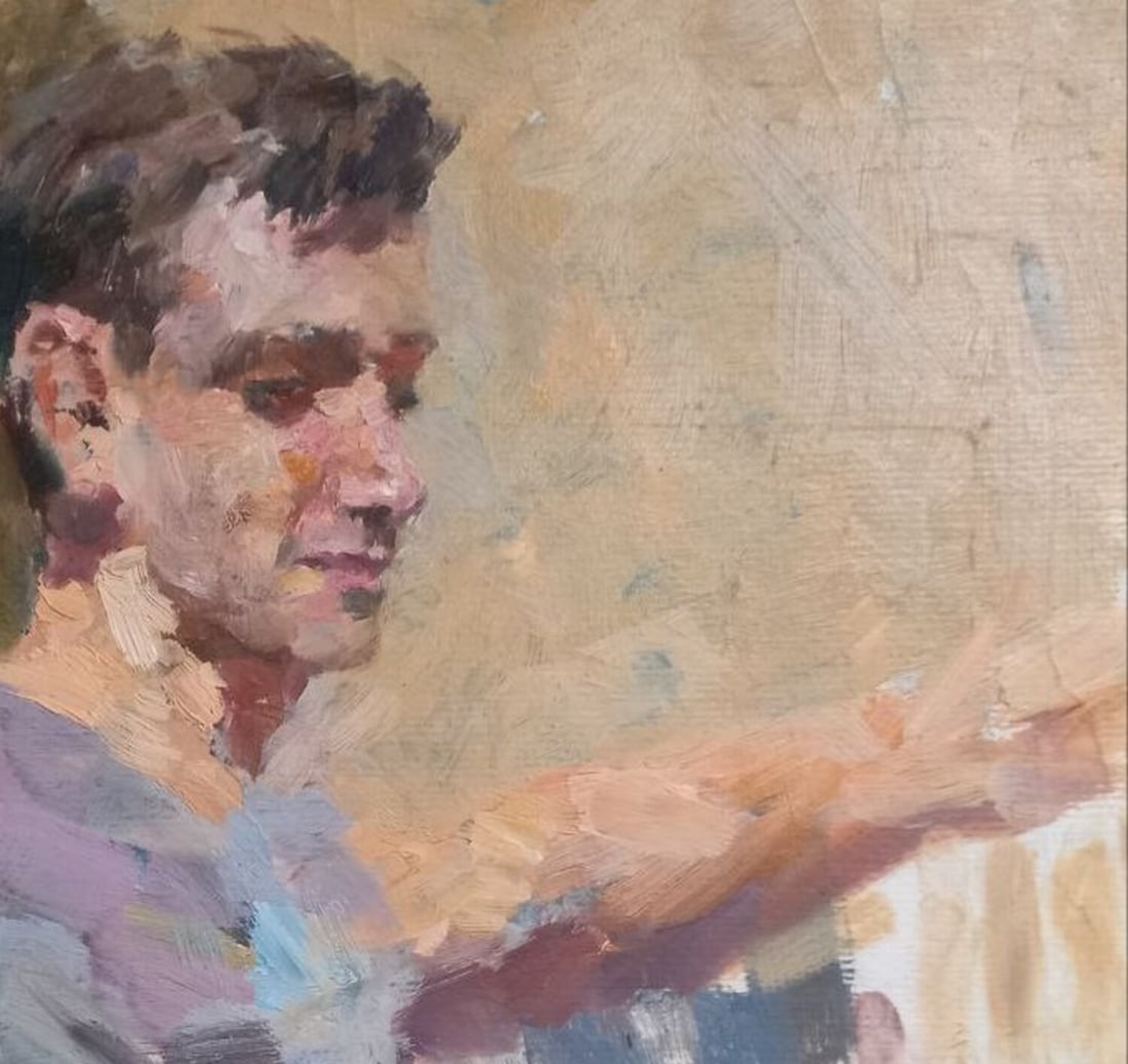 Oil painting Etude Alex Ditriev - 2