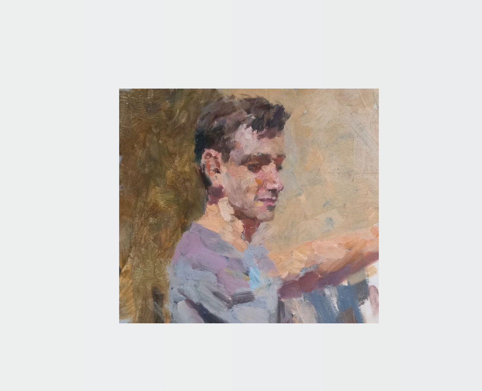 Oil painting Etude Alex Ditriev - 6