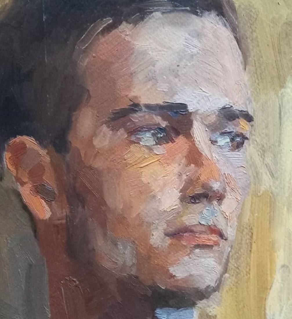 Oil painting Portrait Alex Ditriev - 2