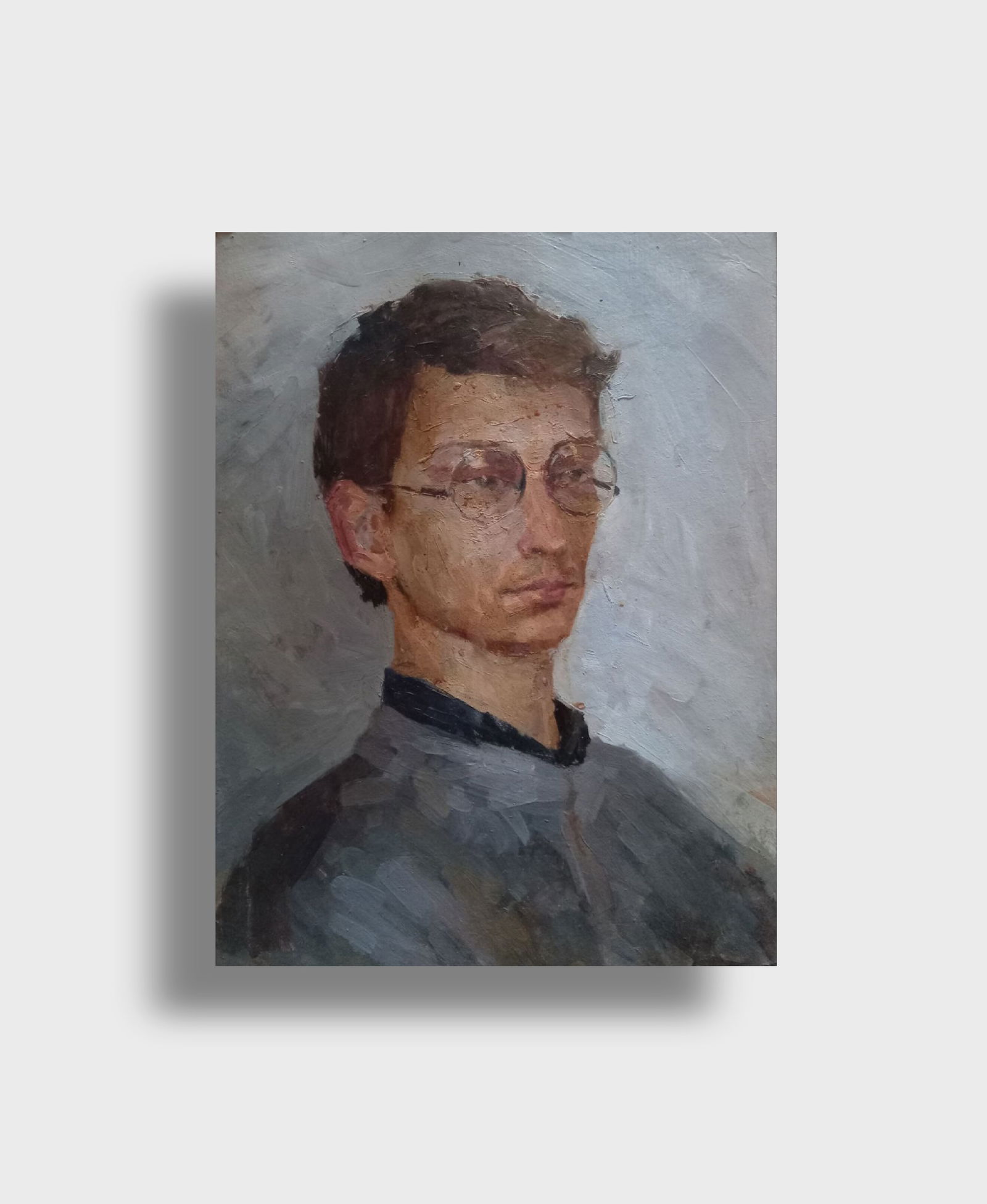 Oil painting Portrait of a friend. Artist Alexander Karol Alex Ditriev - 6