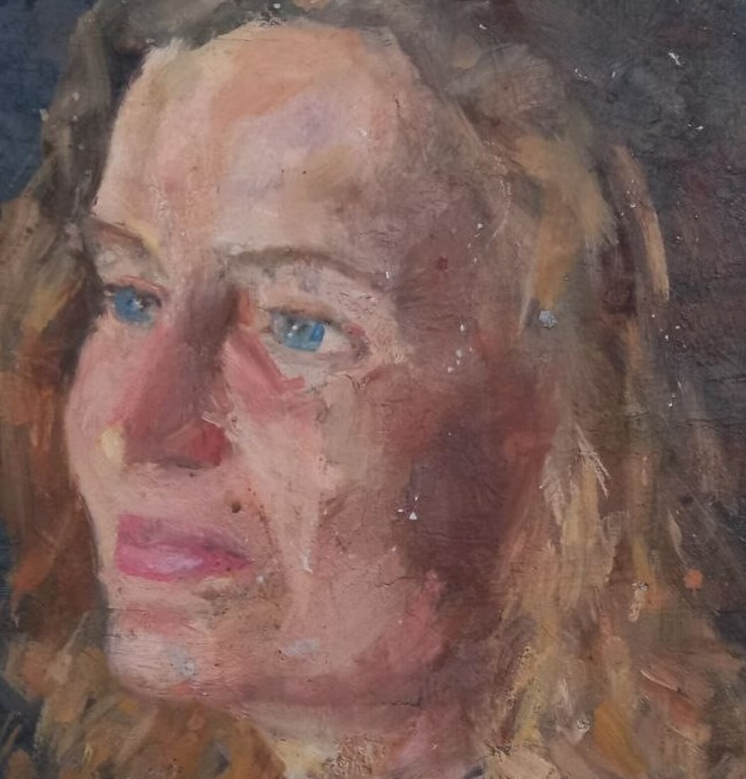 Oil painting Portrait of a model Alex Ditriev - 3