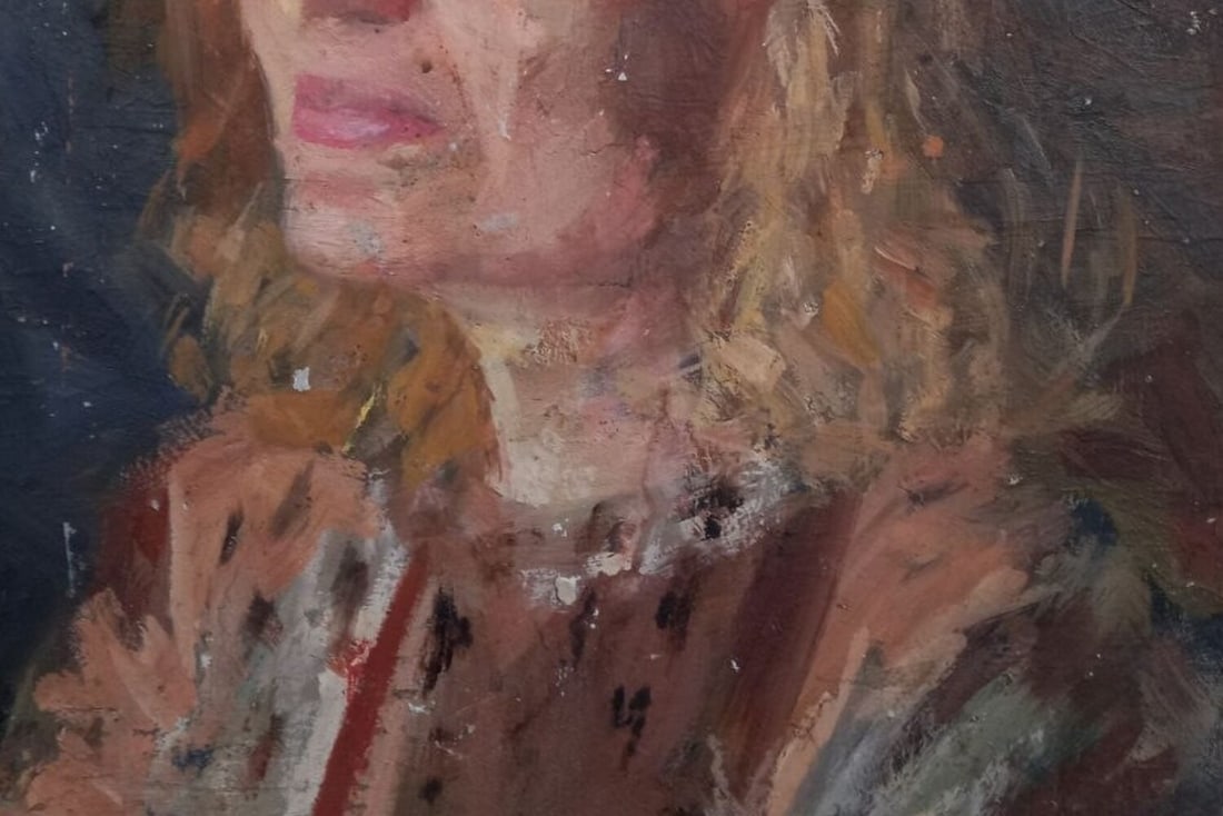 Oil painting Portrait of a model Alex Ditriev - 4