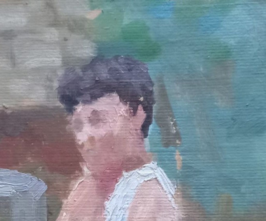 Oil painting Etude Alex Ditriev - 2