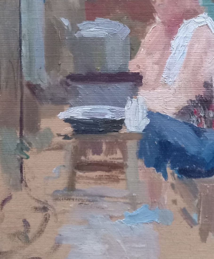 Oil painting Etude Alex Ditriev - 4