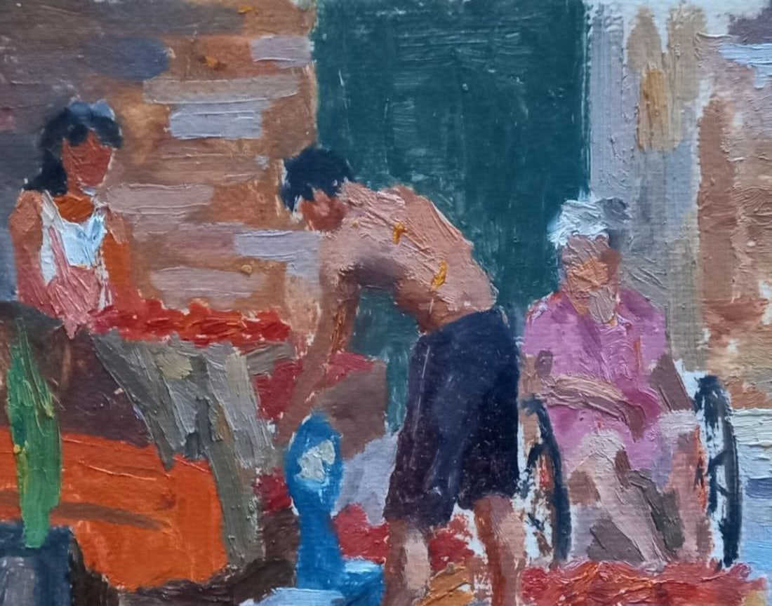 Oil painting Etude Alex Ditriev - 3