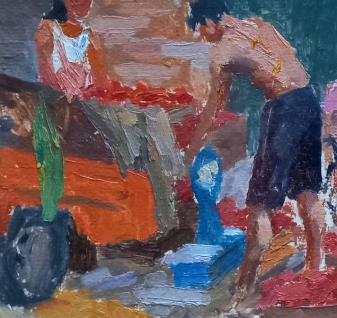 Oil painting Etude Alex Ditriev - 4