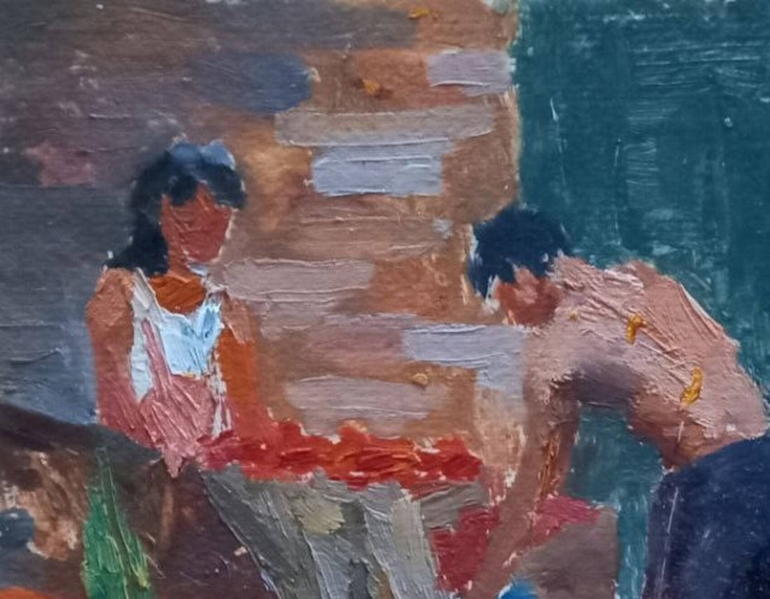 Oil painting Etude Alex Ditriev - 5