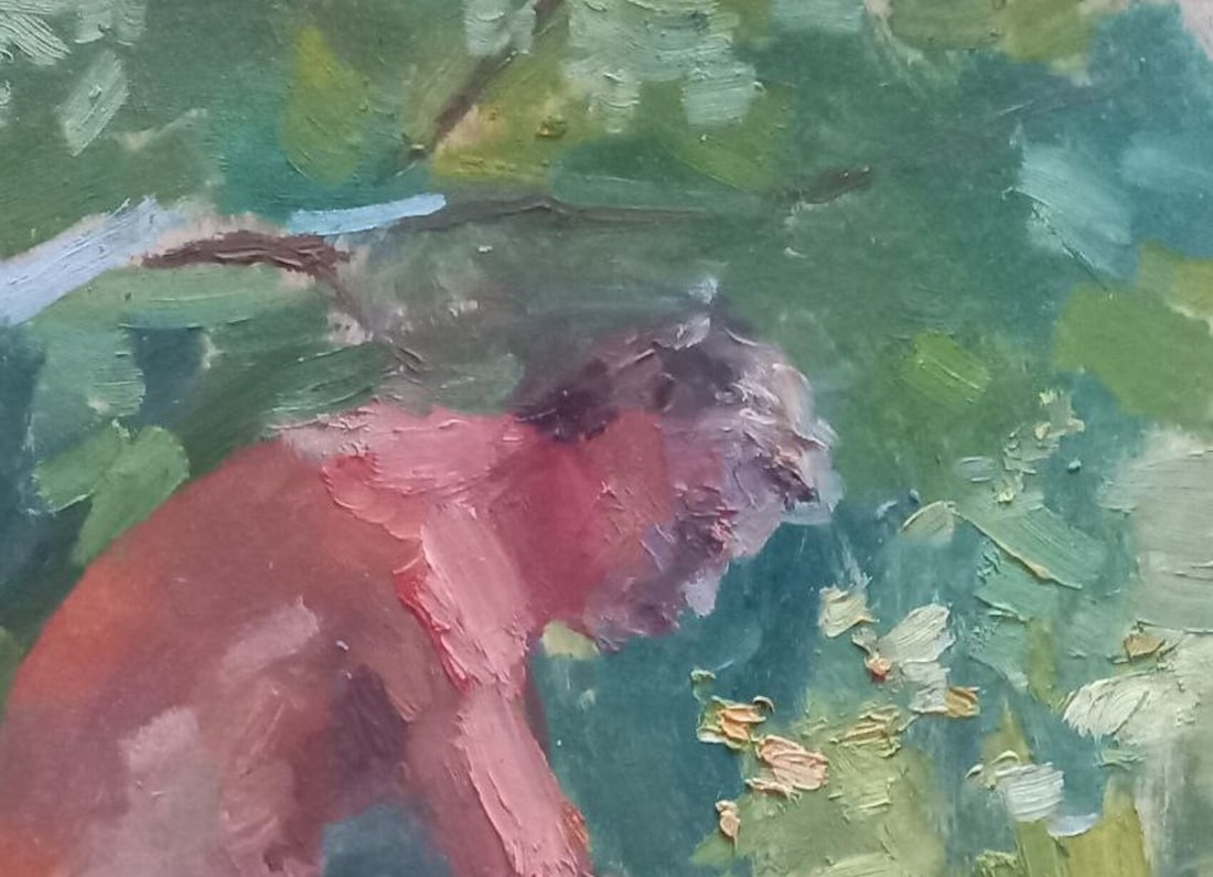 Oil painting Etude Alex Ditriev - 2