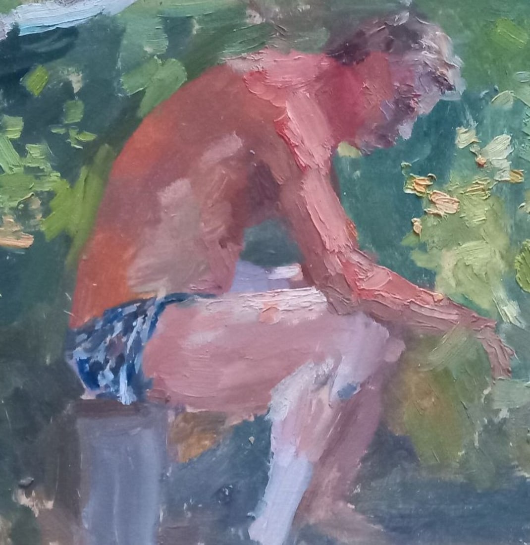 Oil painting Etude Alex Ditriev - 3