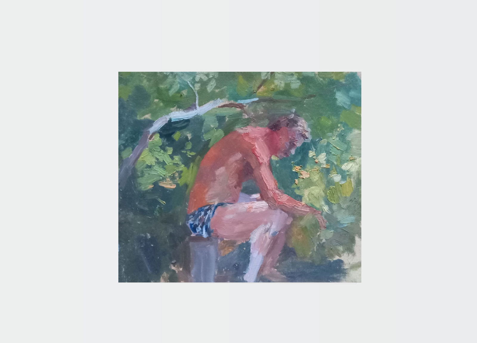 Oil painting Etude Alex Ditriev - 6