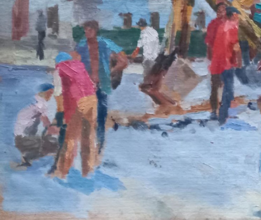 Oil painting Etude Alex Ditriev - 4