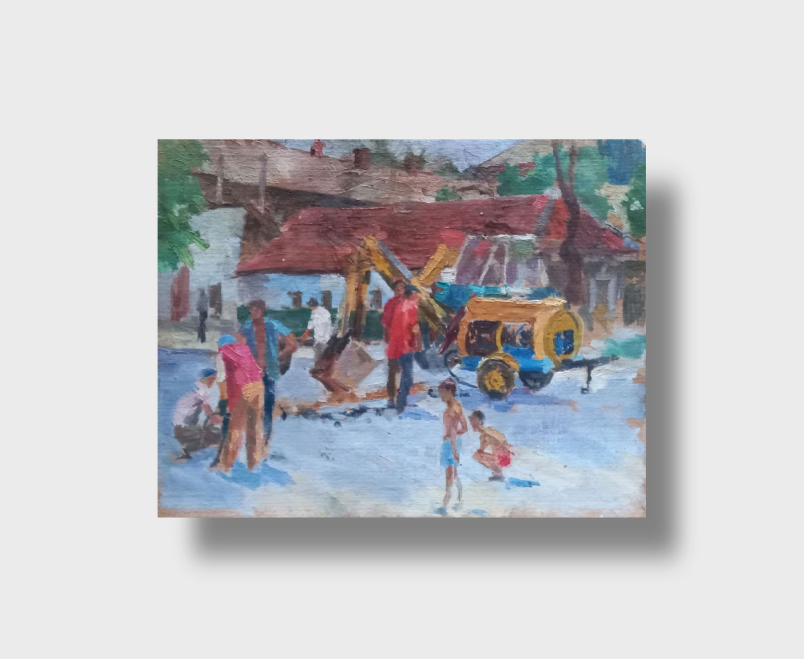 Oil painting Etude Alex Ditriev - 6