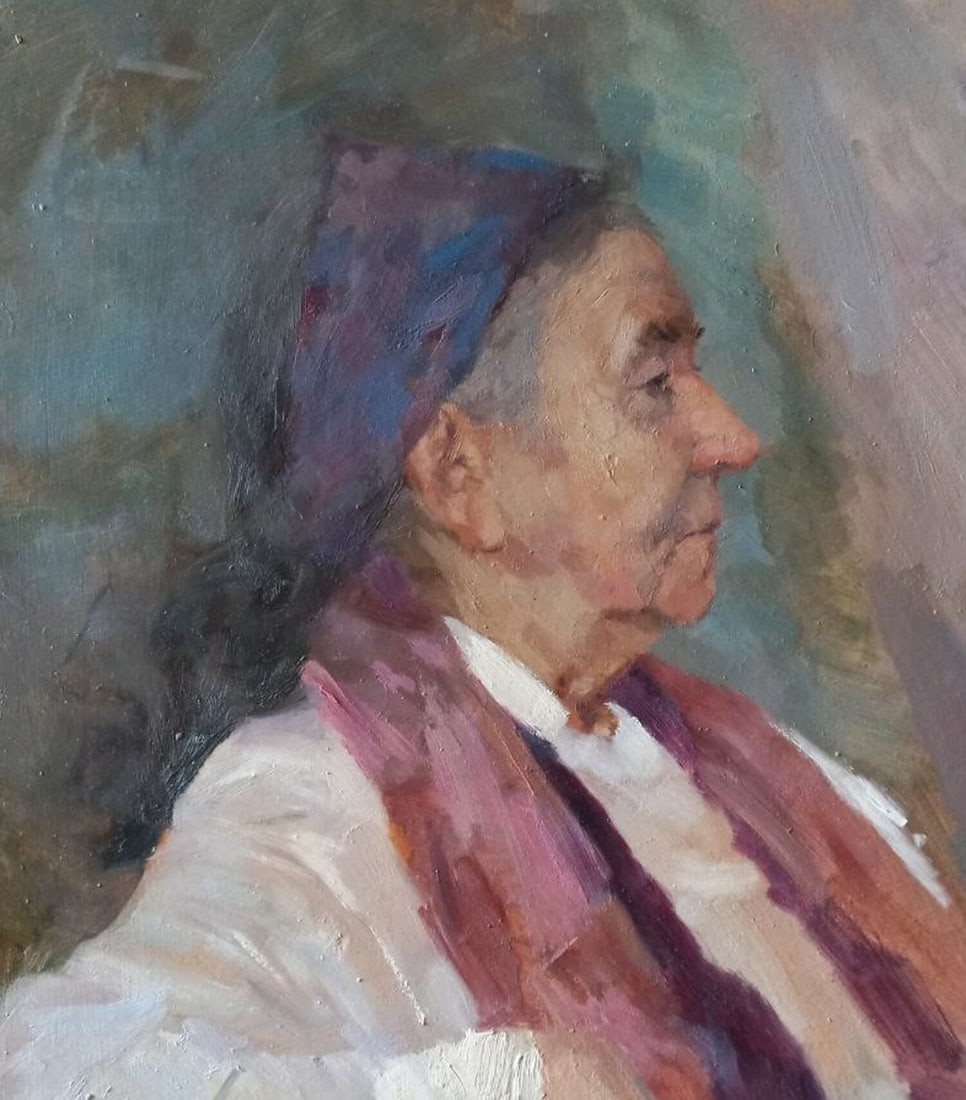 Oil painting Model Alex Ditriev - 5