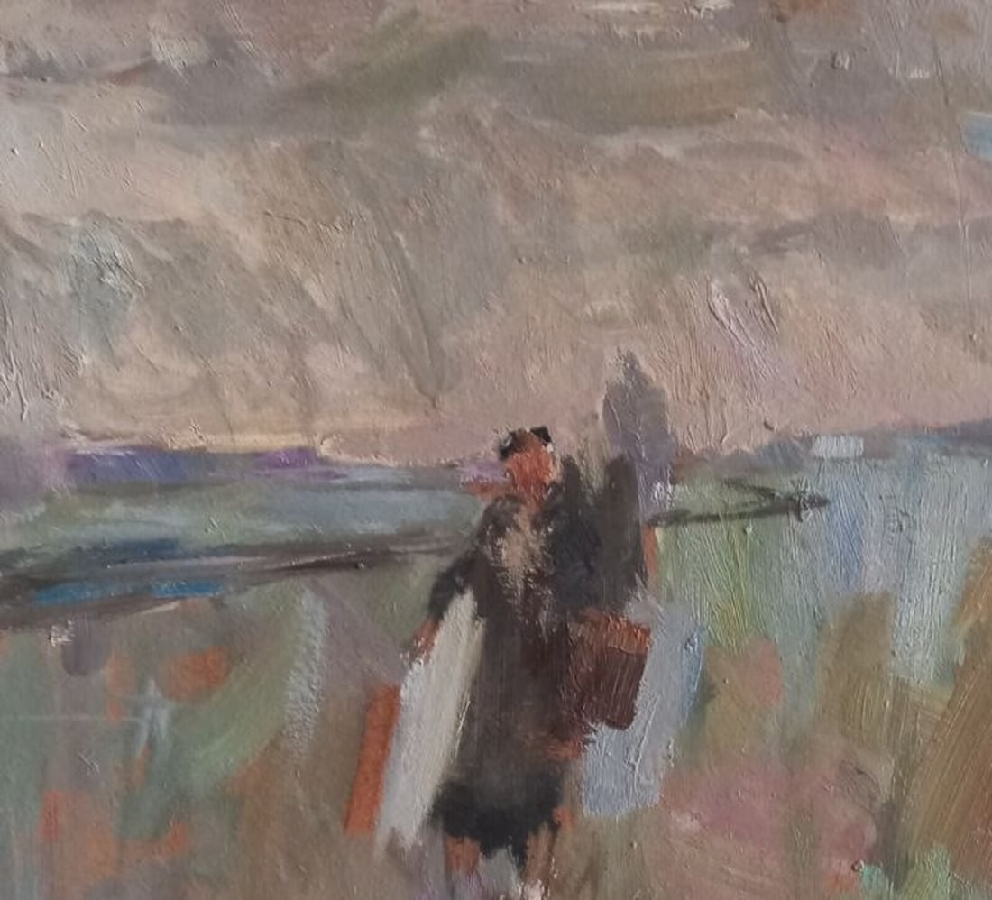 Oil painting In the rain Alex Ditriev - 5