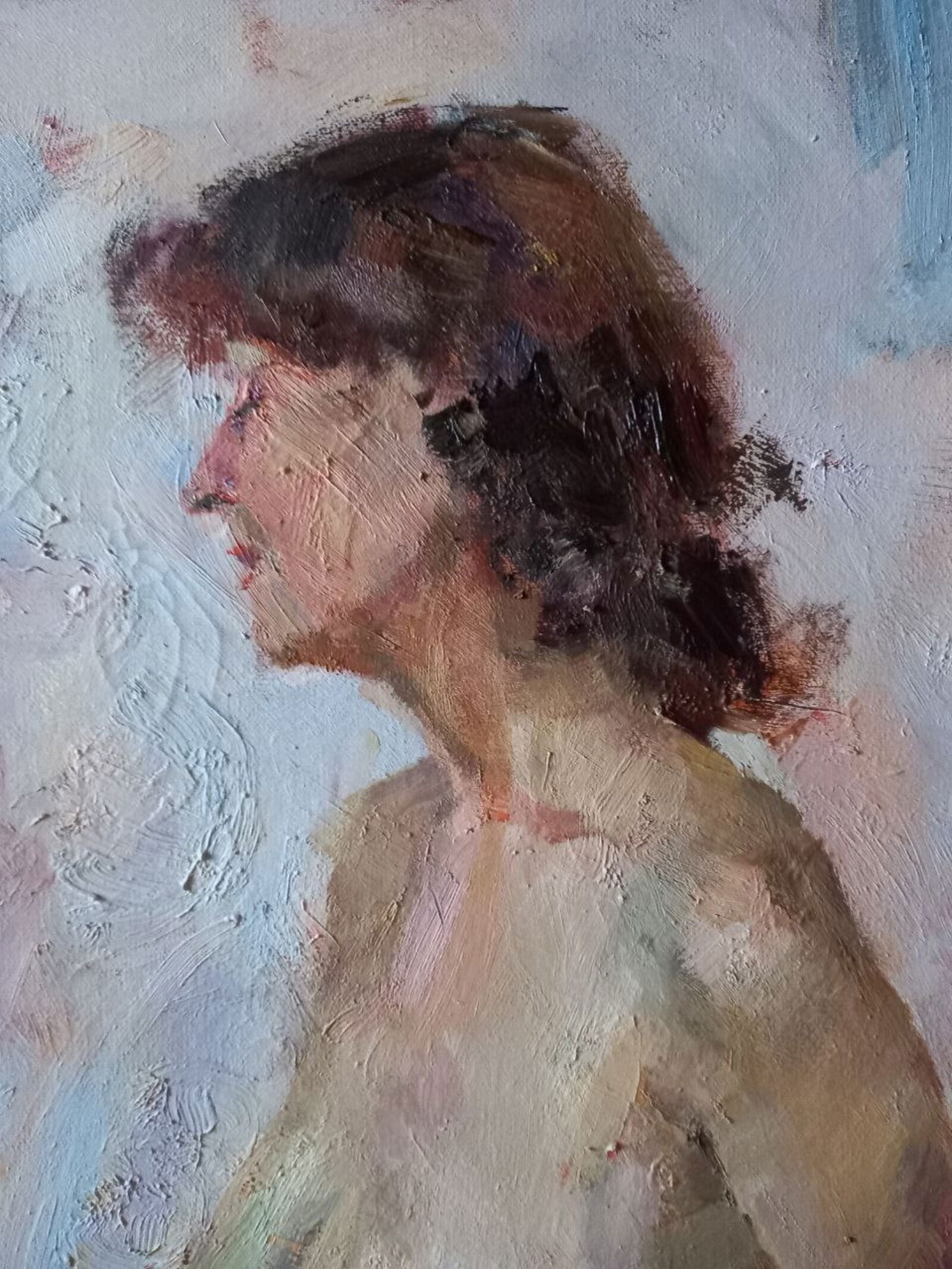 Oil painting Model Alex Ditriev - 7