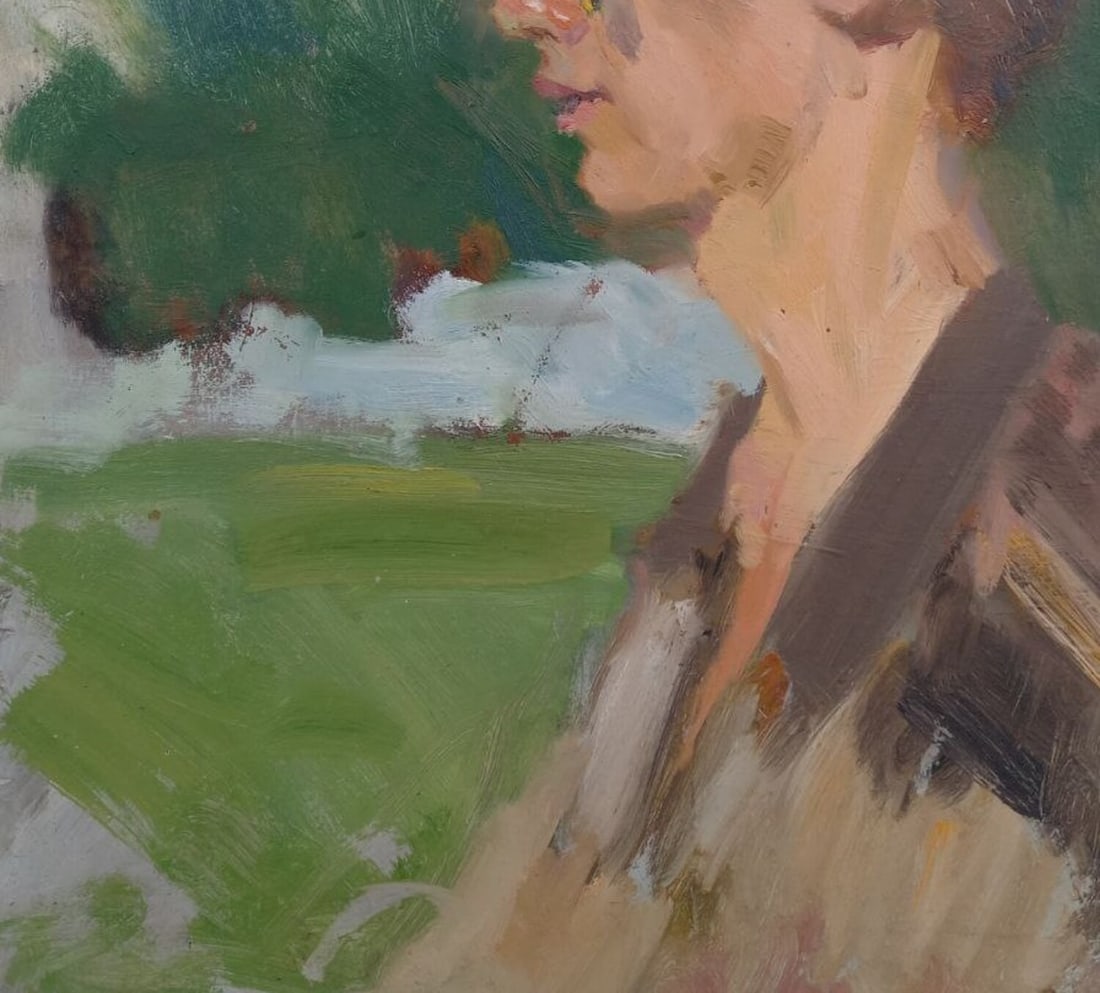 Oil painting Portrait of a young man Alex Ditriev - 4