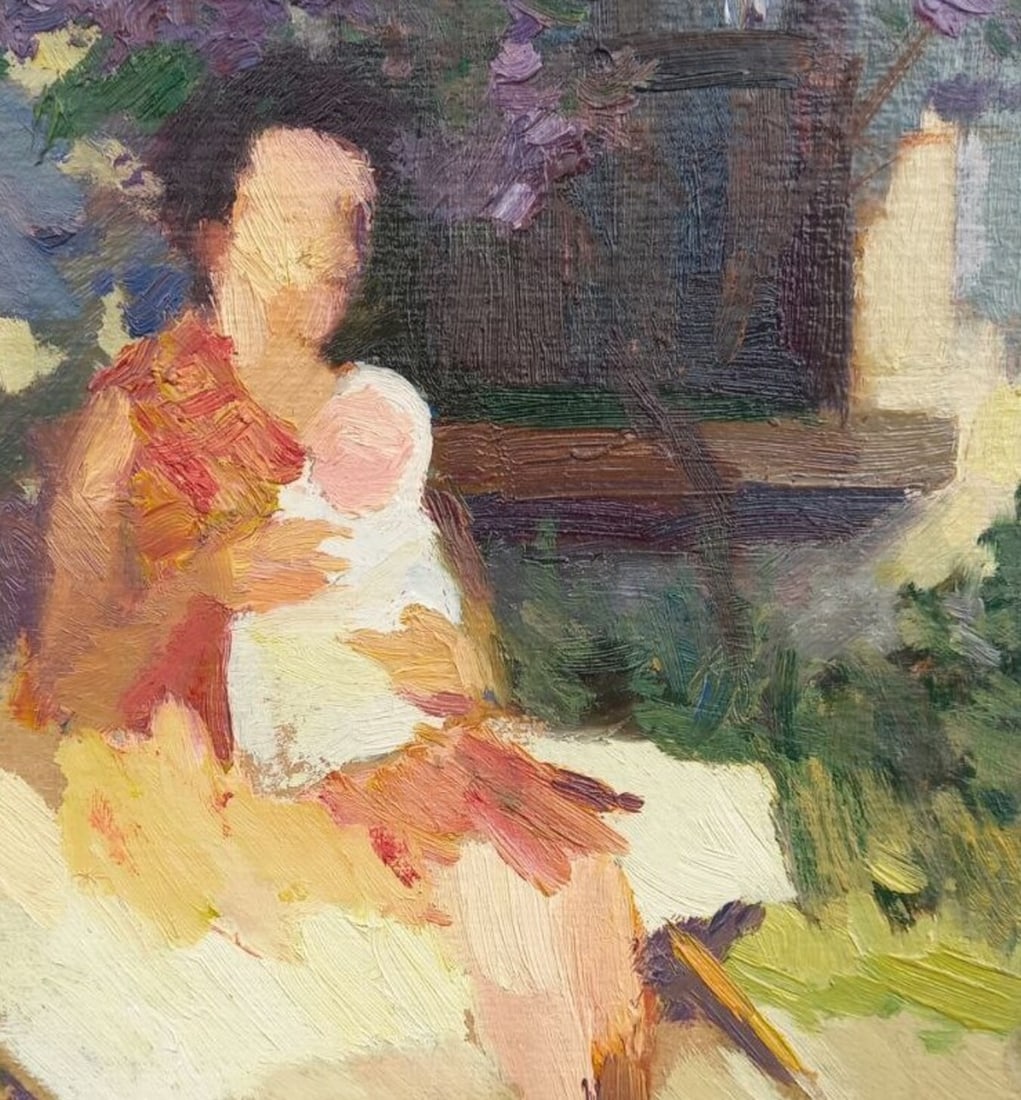 Oil painting Female portrait Alex Ditriev - 3