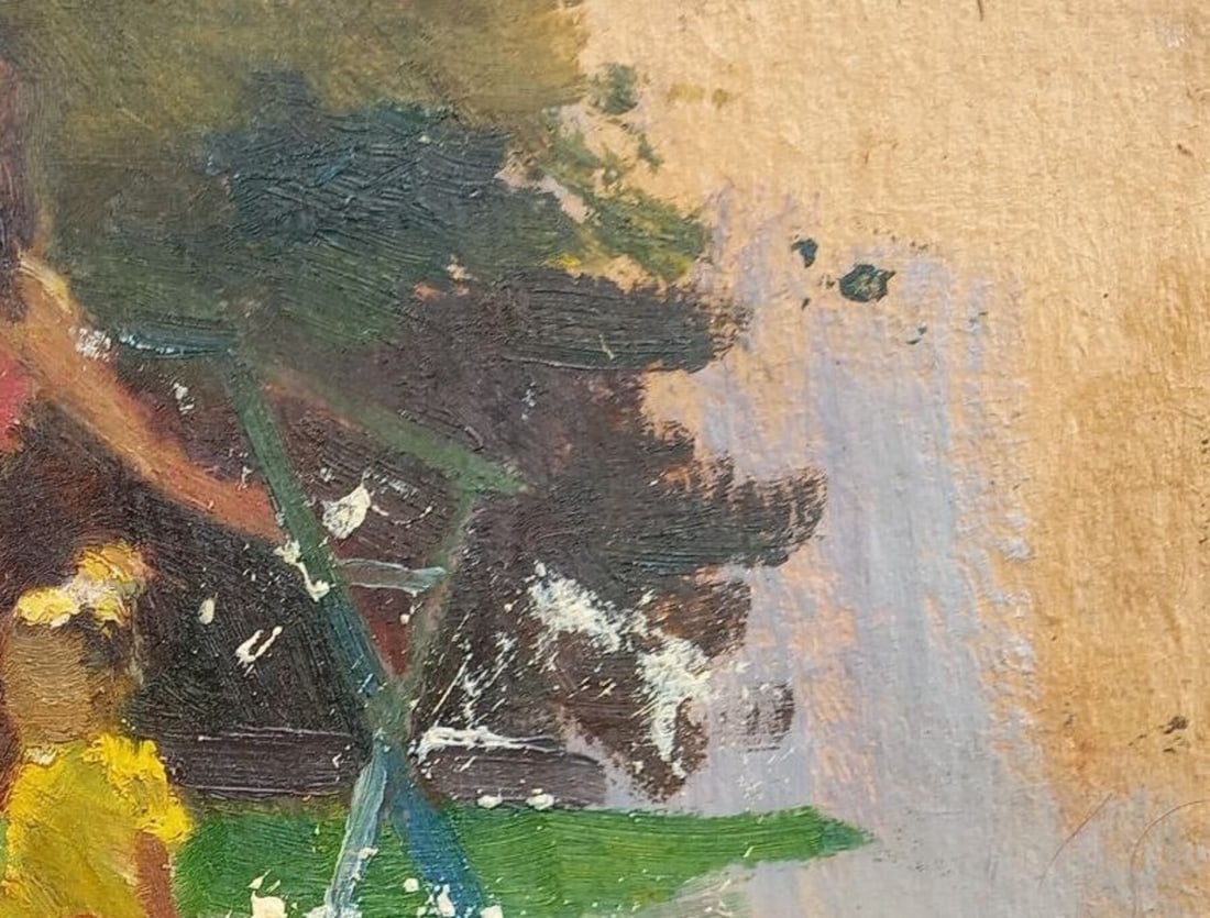 Oil painting On a walk Alex Ditriev - 2