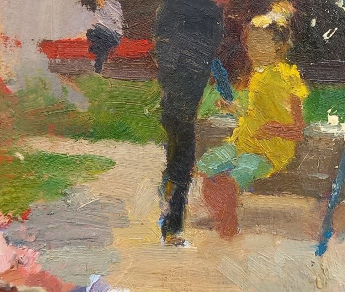 Oil painting On a walk Alex Ditriev - 4