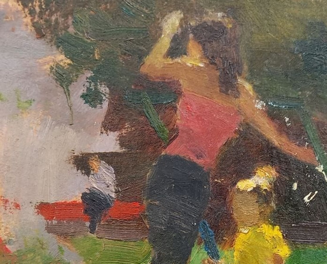 Oil painting On a walk Alex Ditriev - 5