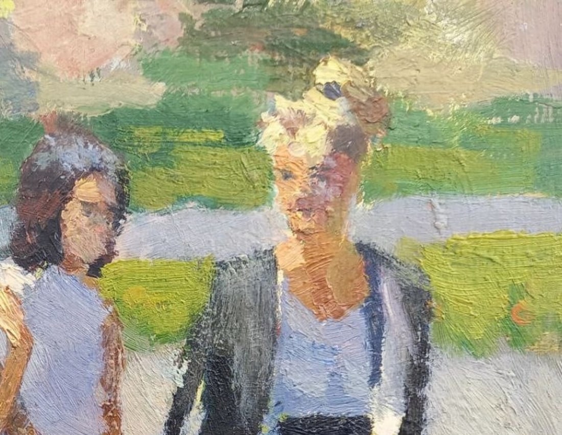 Oil painting Girlfriends Alex Ditriev - 2