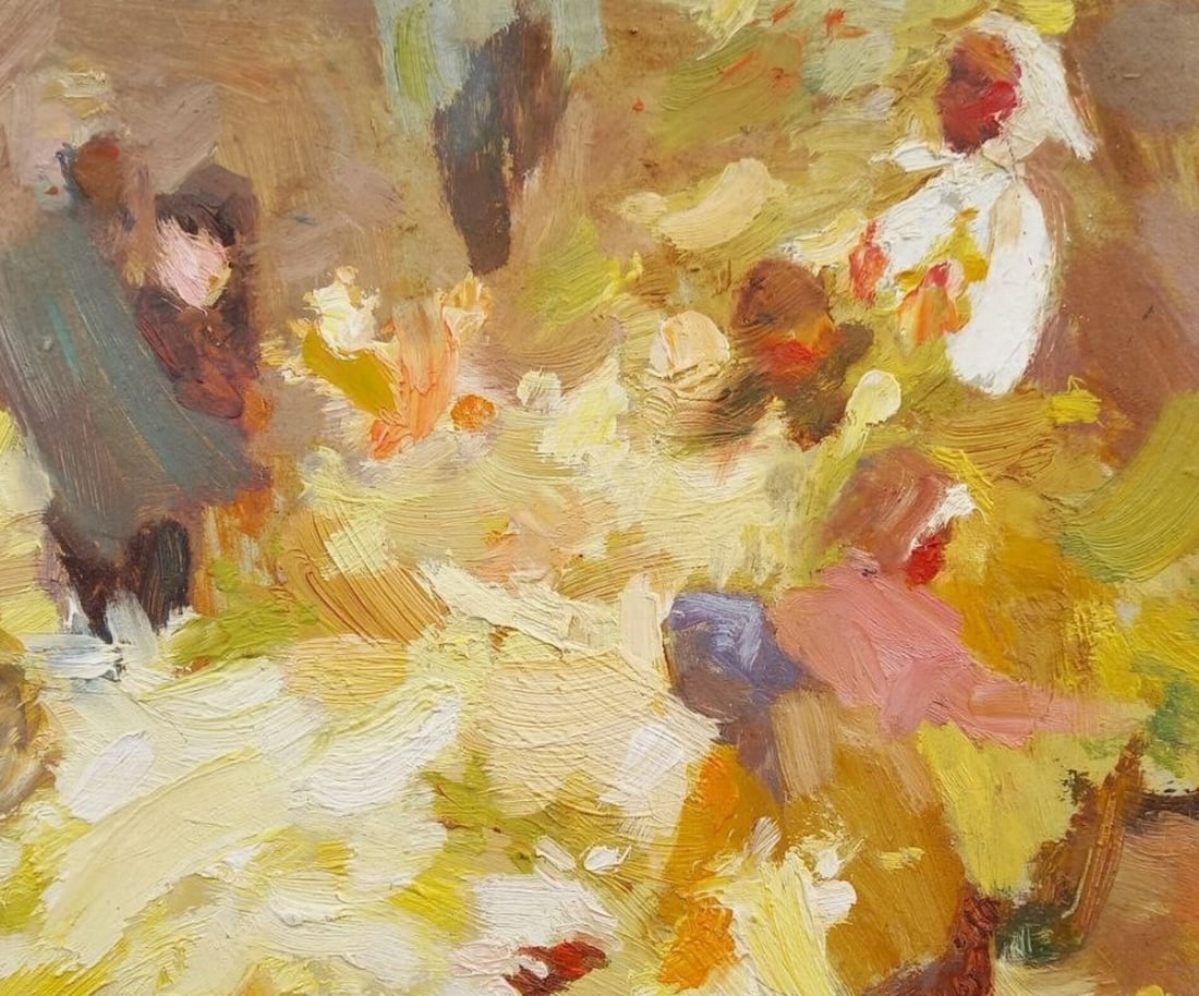 Oil painting Harvesting Alex Ditriev - 3