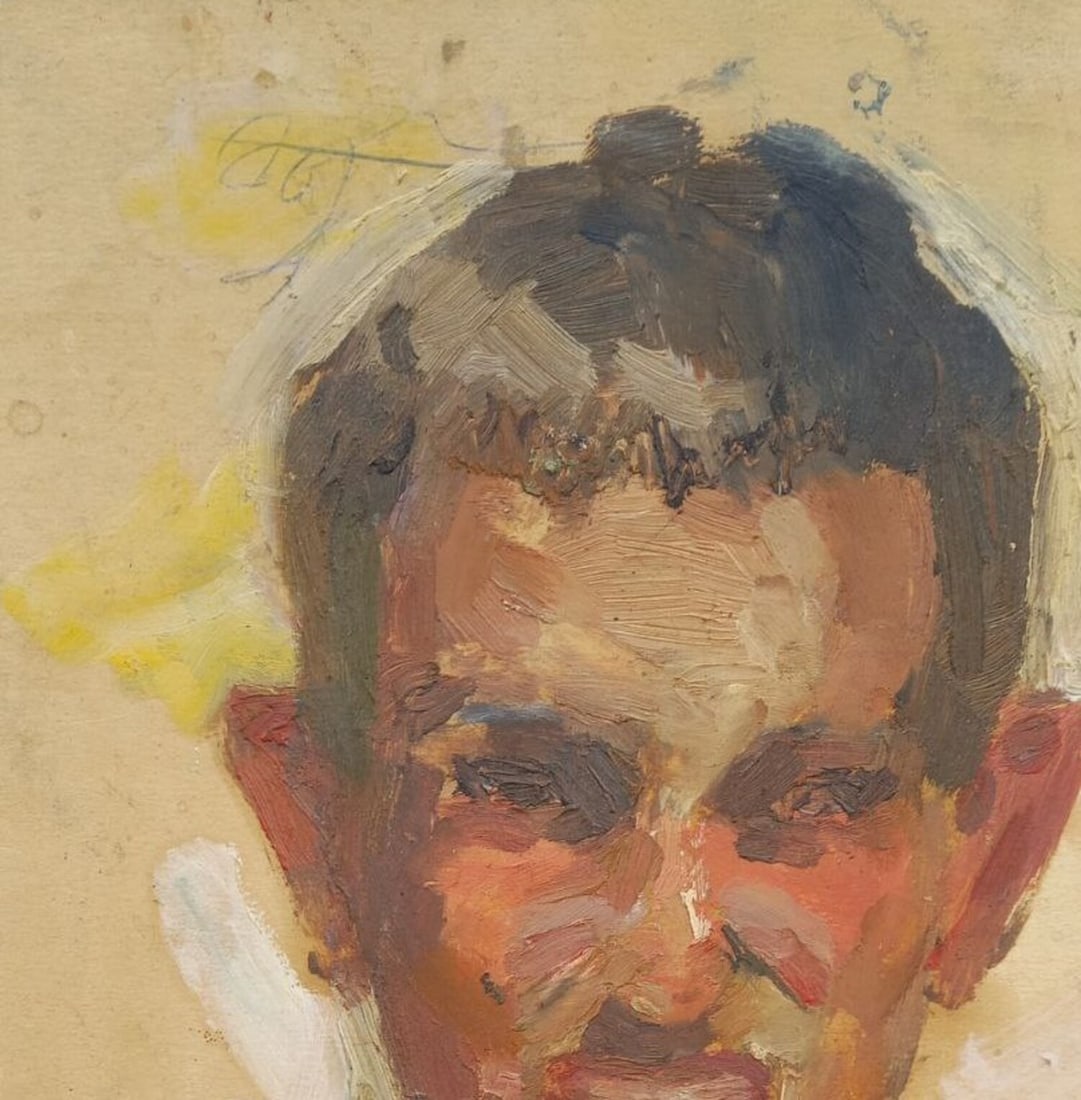 Oil painting Portrait of a friend Alex Ditriev - 5