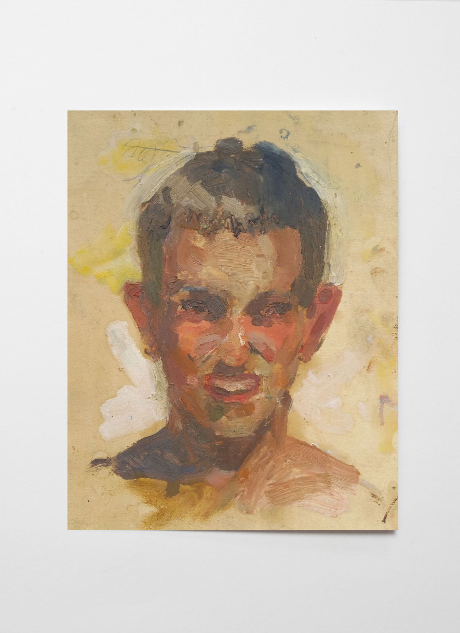 Oil painting Portrait of a friend Alex Ditriev - 6