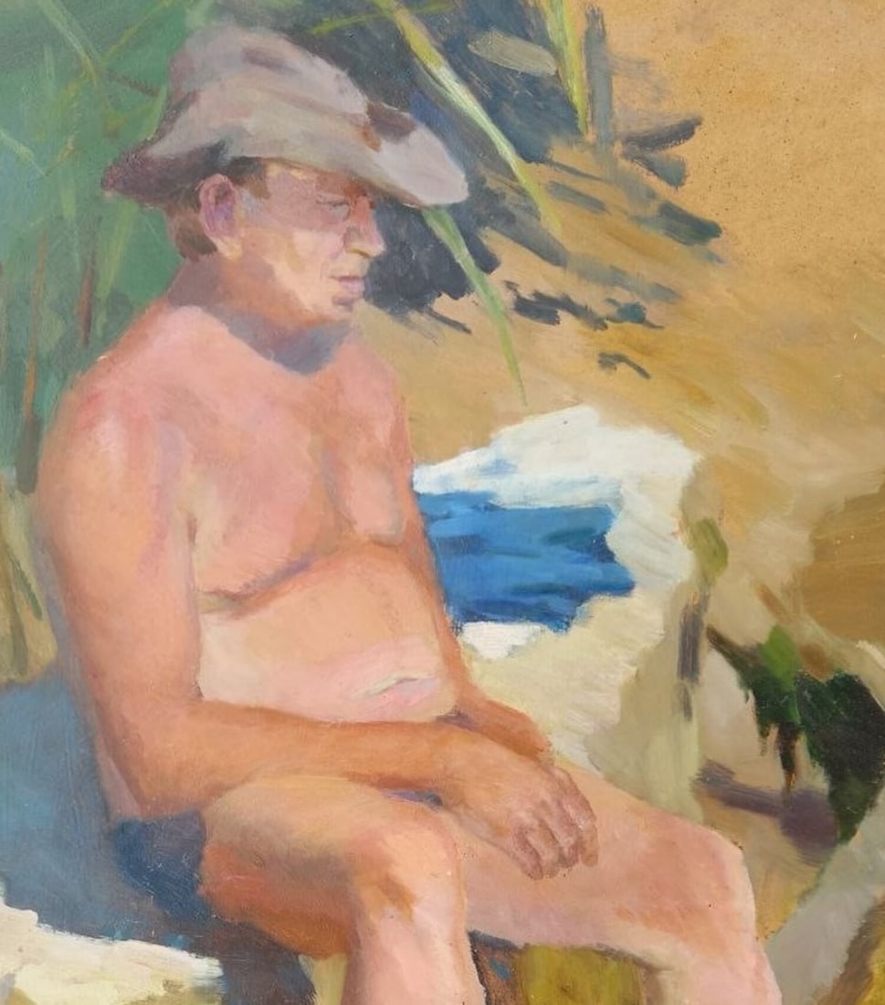 Oil painting Hot day Alex Ditriev - 2