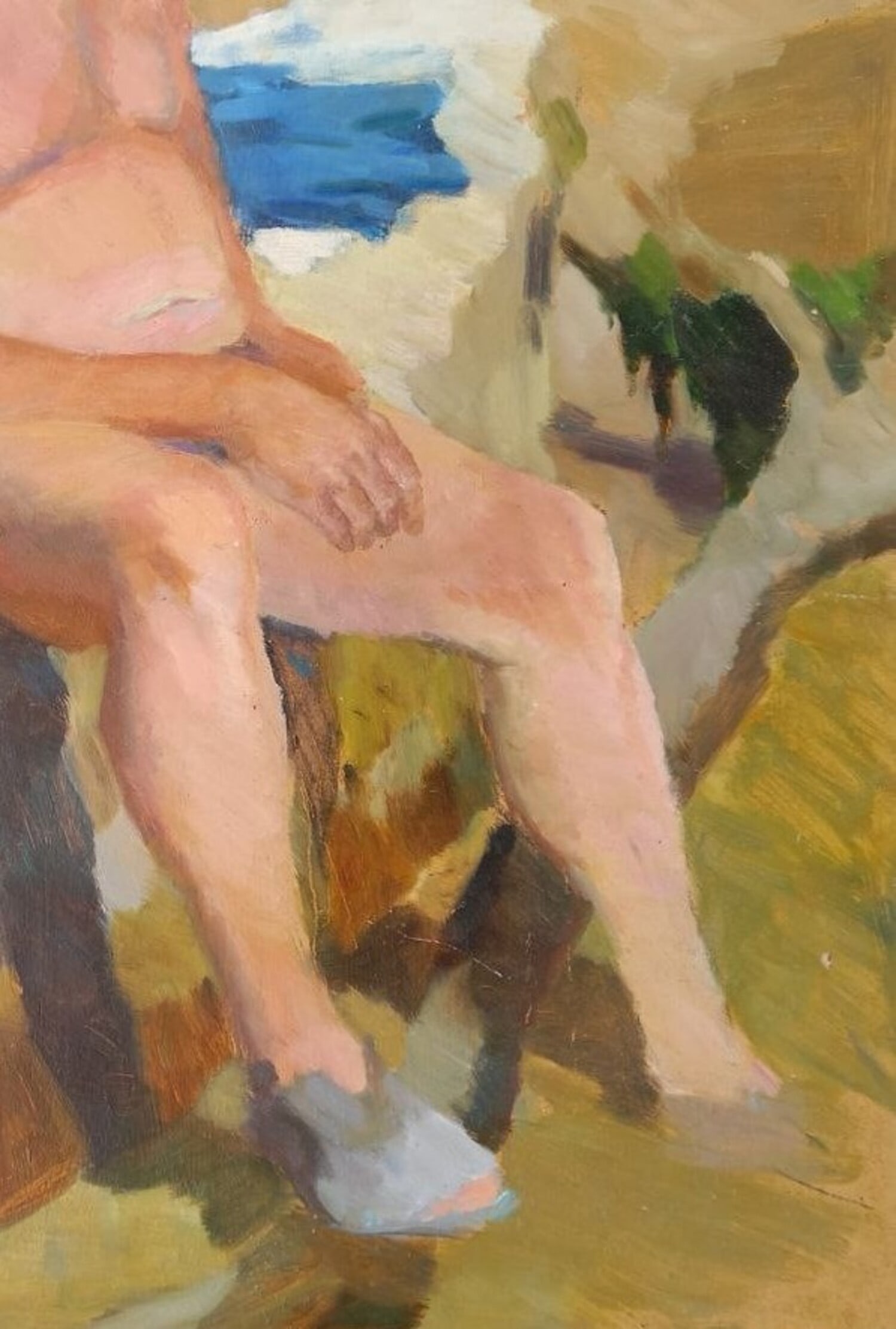 Oil painting Hot day Alex Ditriev - 3